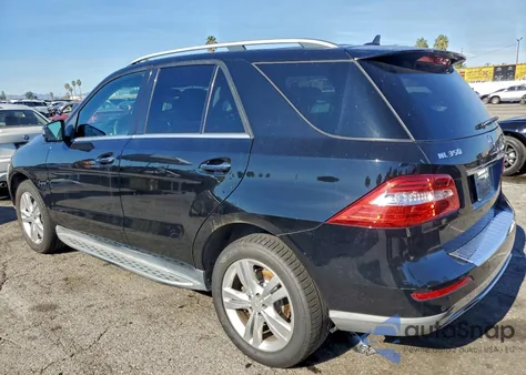 2013 Mercedes-Benz Ml 350 z USA, uszkodzony, nr VIN 4JGDA5JB8DA113363